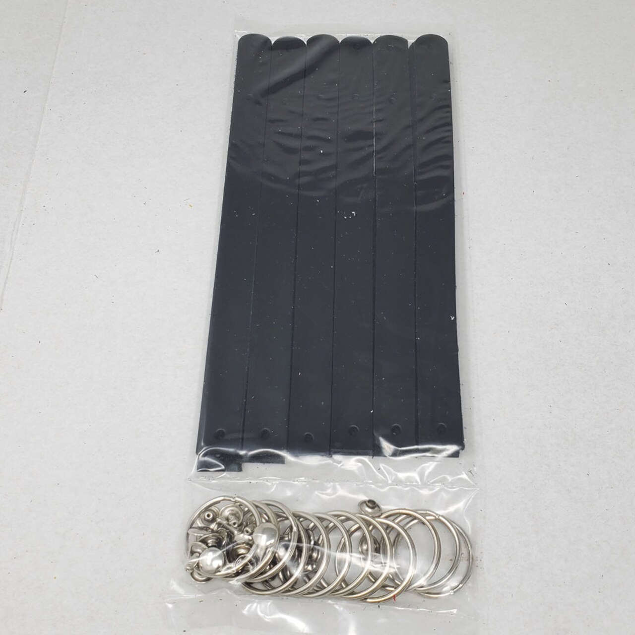 Blank Leather Keyrings 12 Pack – Pre-Cut Blanks with Hardware for Hot, Foil Stamping & Engraving